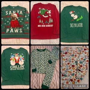 Boys Christmas Clothing Lot